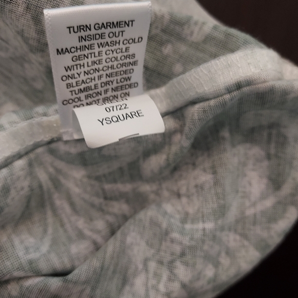 One World Bohemian Tunic Top. NWOT. - Picture 11 of 11